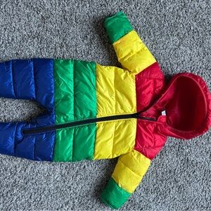 Nordstrom Red Baby Snowsuit